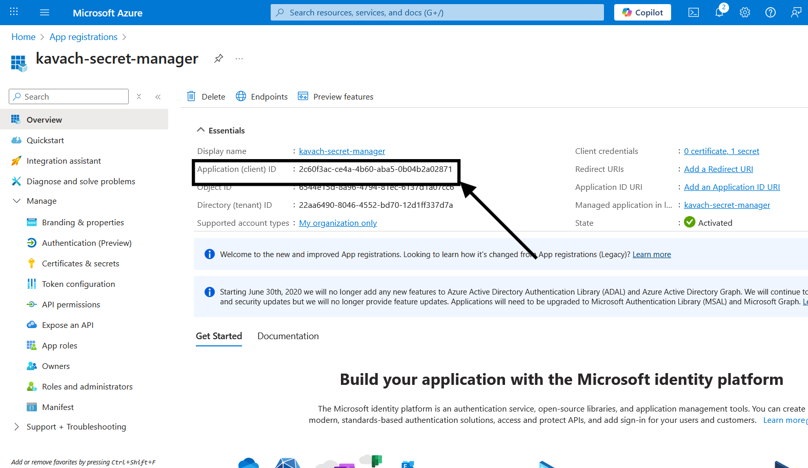 Azure Client ID